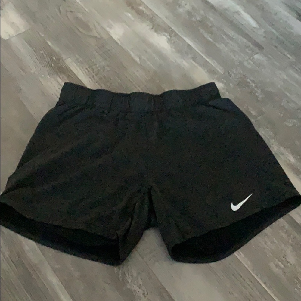 Black/grey Nike shorts